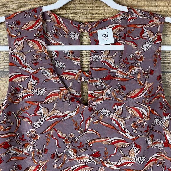 Cabi 3611 Good Luck Blouse Sleeveless Tank Top Size Small - Picture 2 of 8